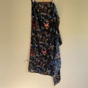 Swiminista x Christian Lacroix Black Butterfly Swimsuit Coverup